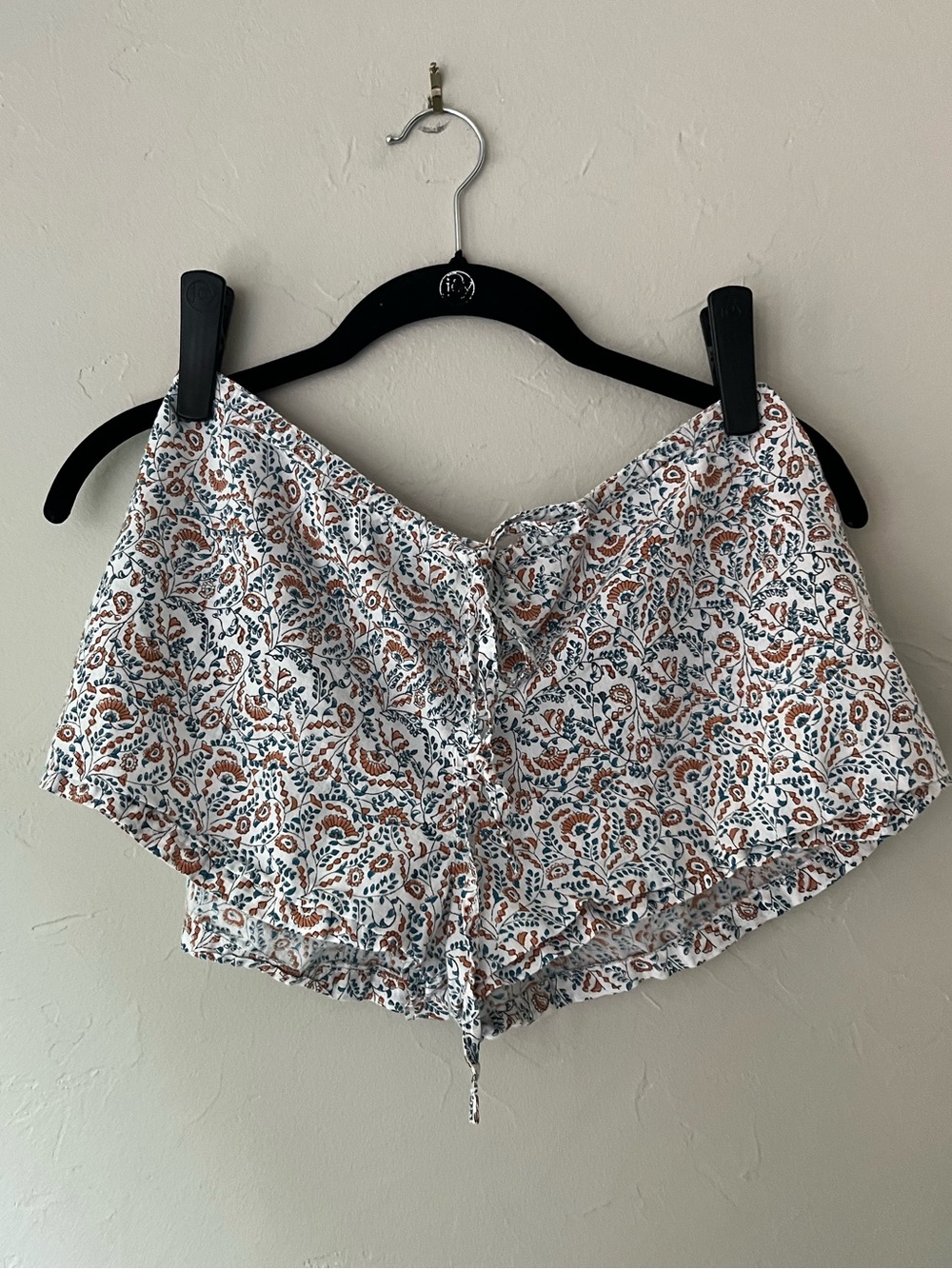 ROBERTA ROLLER RABBIT FLORAL SLEEP LOUNGE SHORTS XS